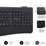 Subblim Combo Dual Office Prowave Black - Teclado y Ratón Ergonómicos